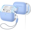 ESR for AirPods 5/4 Gen Case, Compatible with MagSafe, Pulse Series, Black(Light Blue)