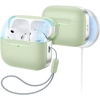 ESR for AirPods 5/4 Gen Case, Compatible with MagSafe, Pulse Series, Black(Light Green)