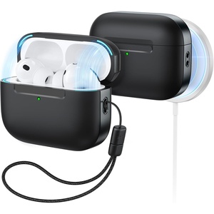 ESR for AirPods 5/4 Gen Case, Compatible with MagSafe, Pulse Series, Black(Black)