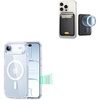 ESR for iPhone Air MagSafe Case Bundle with MagSafe Wallet, RFID Blocking with MagSafe Ring, 5 Card Holder for Phone Case, Slim Leather Magnetic Wallet for iPhone 17/16/15/14/13/12 Series