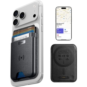 ESR for Magsafe Wallet Stand Bundle with Geo Full Find My Functionality,5 Card Holder for Phone Case, RFID Blocking, Magnetic Wallet for iPhone 17e/17/16/15/14/13/12 Series